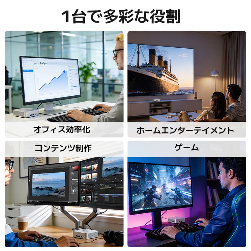 GEEKOM A5 Pro 2026エディションミニPC AMD Ryzen R5-7530U - Image 8