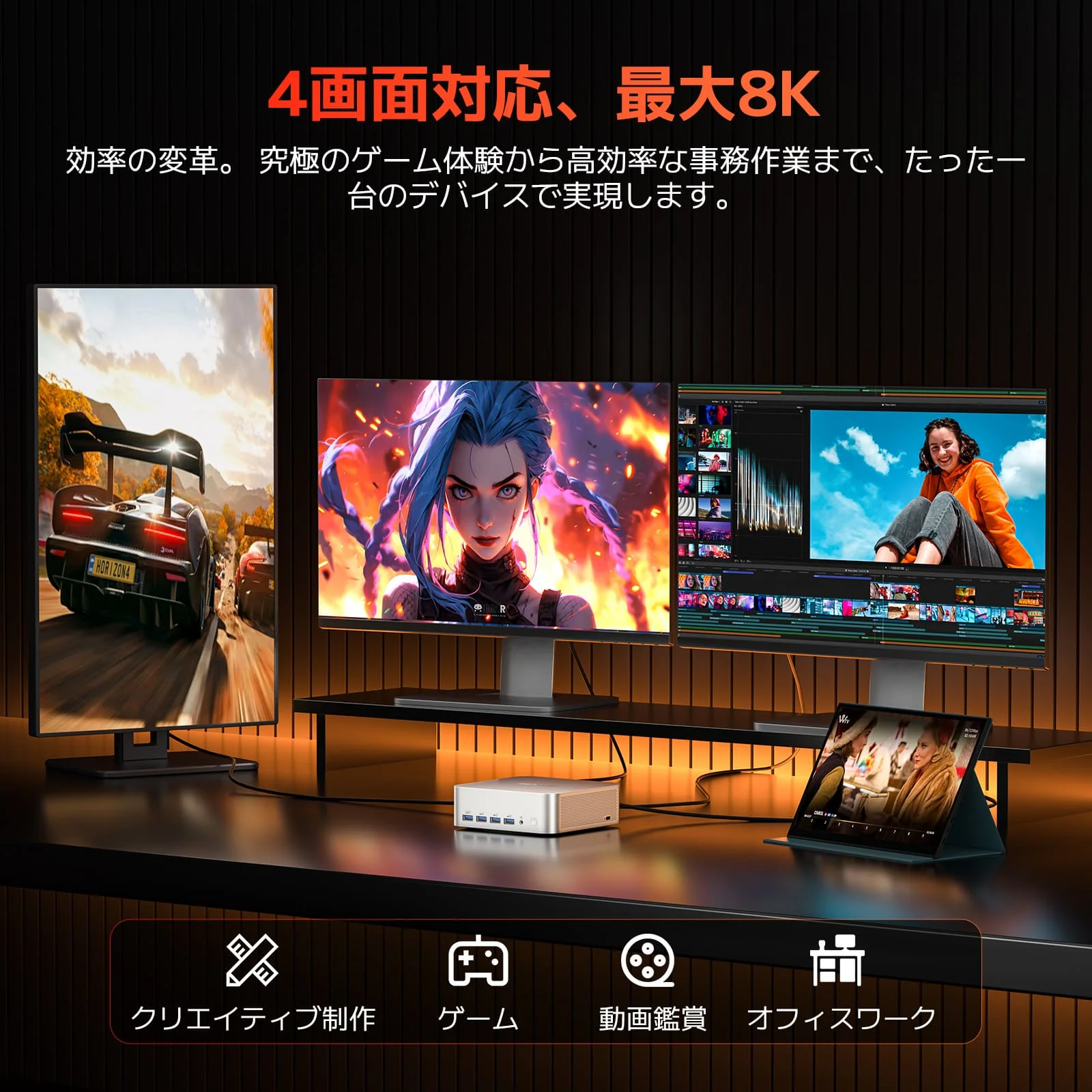 GEEKOM A7 MAX ミニPC AMD Ryzen R9-7940HS - Image 7