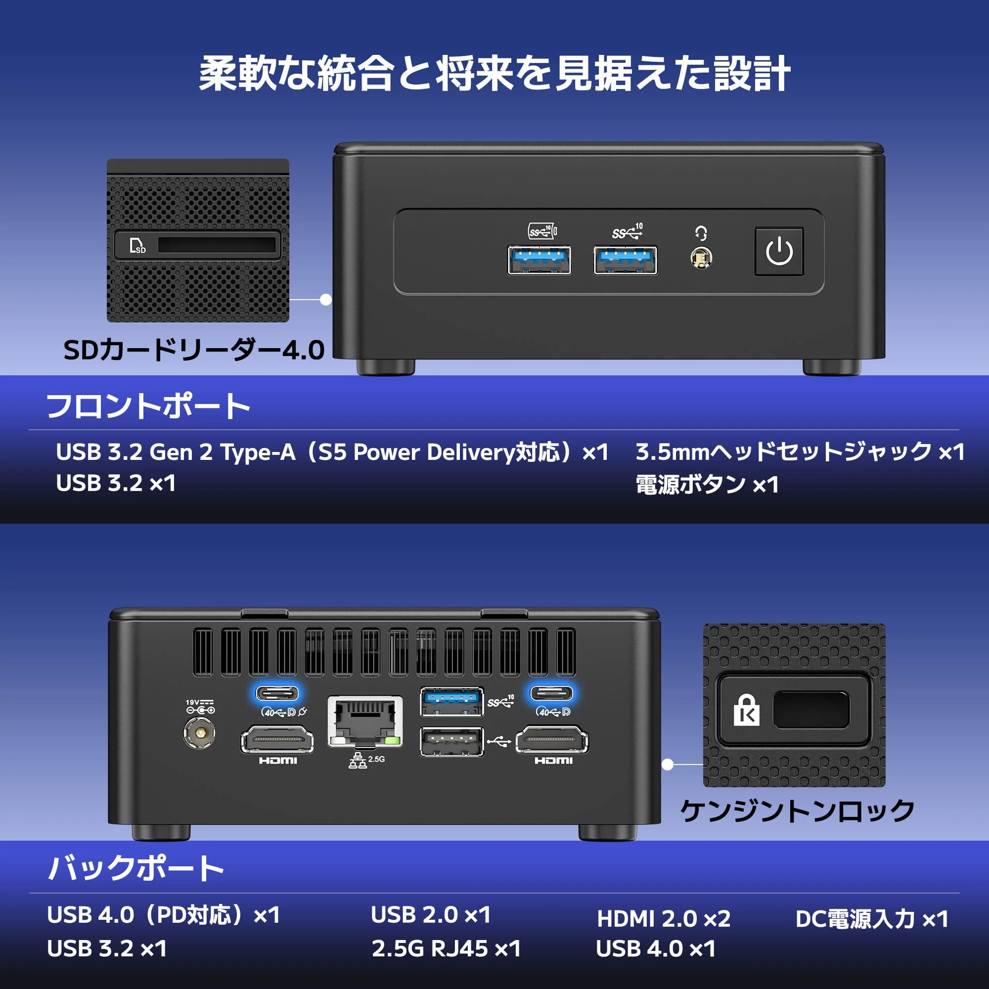 GEEKOM AI PC IT15 ミニPC インテル®CORE™ Ultra9-285H - Image 6