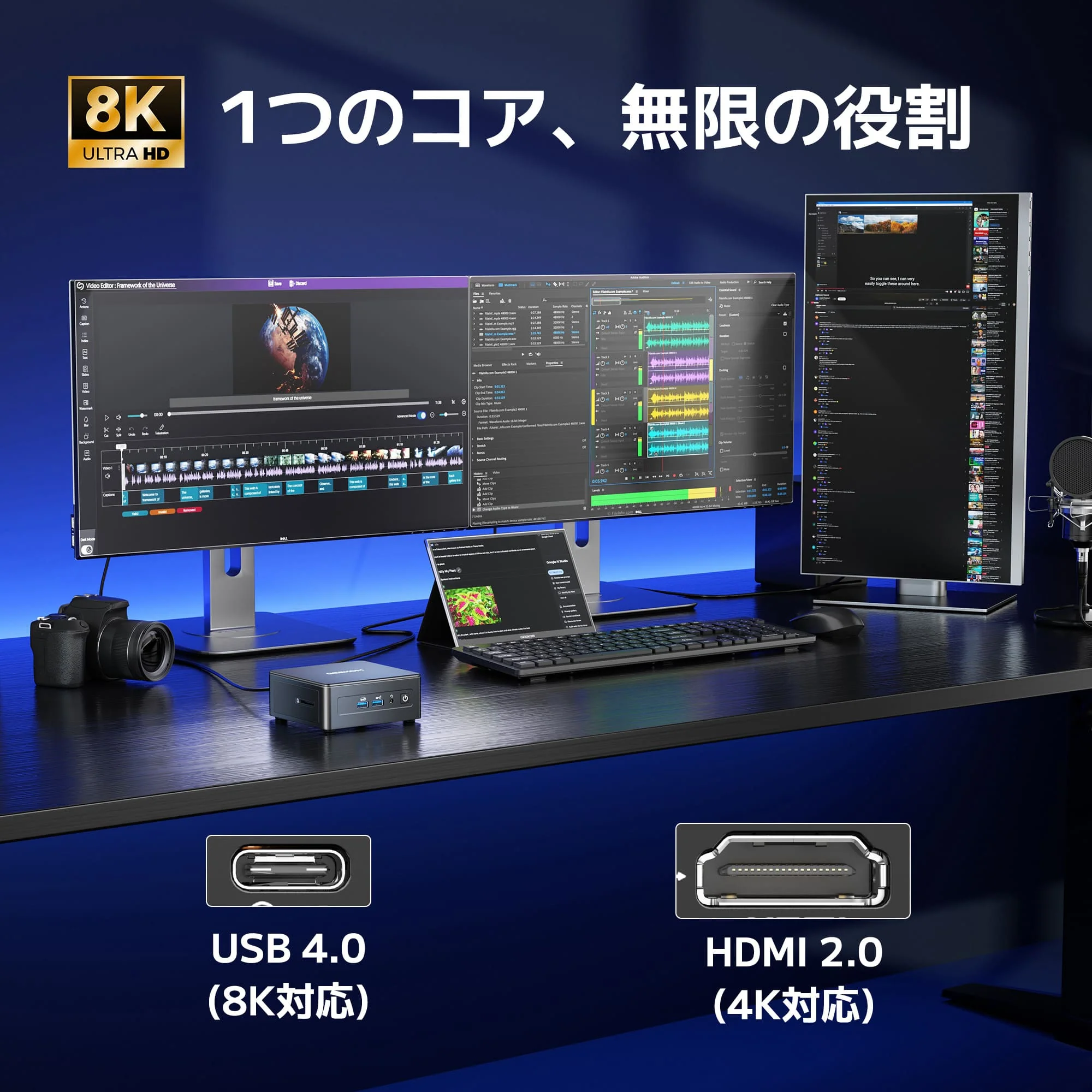 GEEKOM AI PC IT15 ミニPC インテル®CORE™ Ultra9-285H - Image 7