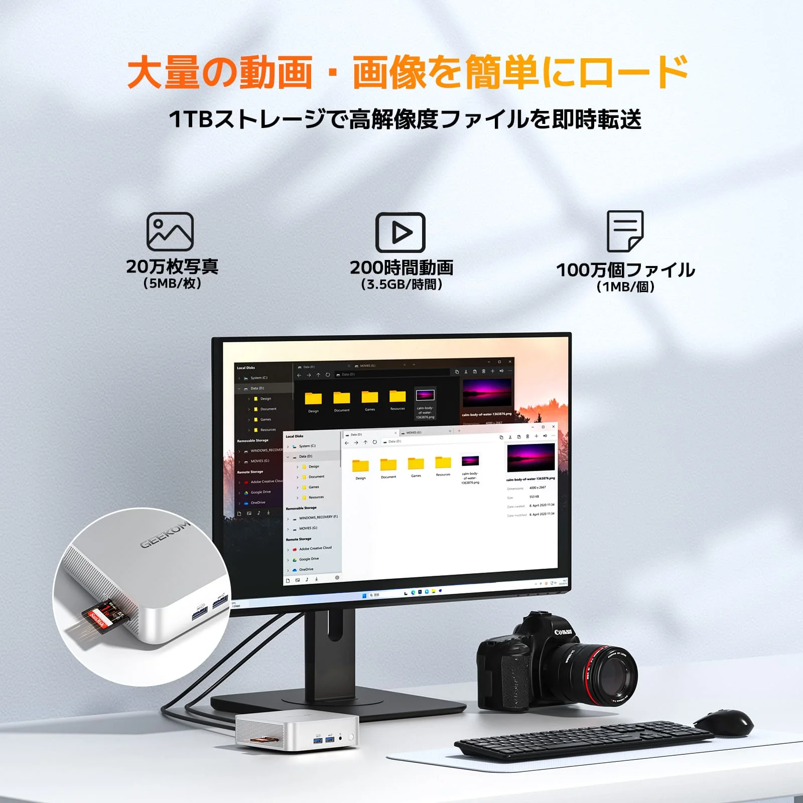 GEEKOM A5 Pro ミニPC AMD Ryzen R7-5825U - Image 6