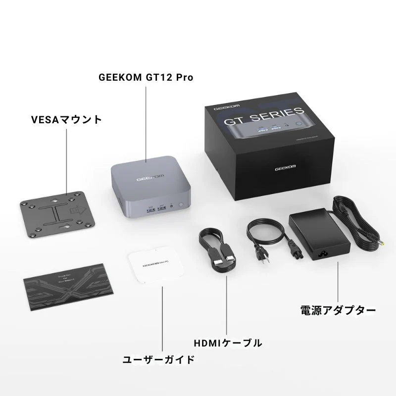 GEEKOM GT12 PRO ミニPC インテル® CORE™I7-12650H/ I9-12900H - Image 2