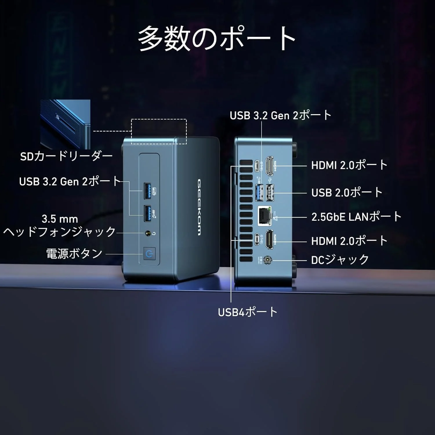 GEEKOM IT13 ミニPC インテル® Core™I9-13900H - Image 8